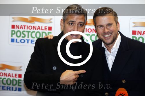 Amsterdam 26 januari 2016
Goed geld gala van de nationale postcode loterij in carre met als hoofdgast George Clooney.
Winston Gerschtanowitz interviewt hem