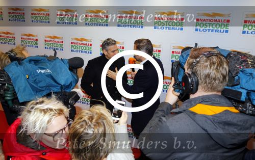 Amsterdam 26 januari 2016
Goed geld gala van de nationale postcode loterij in carre met als hoofdgast George Clooney.
Winston Gerschtanowitz interviewt hem