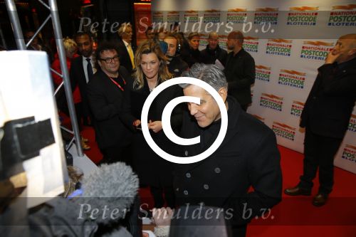 Amsterdam 26 januari 2016
Goed geld gala van de nationale postcode loterij in carre met als hoofdgast George Clooney.
Winston Gerschtanowitz interviewt hem