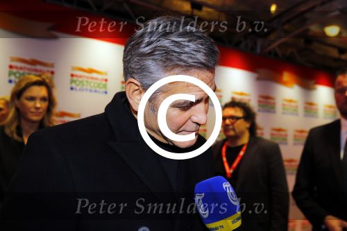 Amsterdam 26 januari 2016
Goed geld gala van de nationale postcode loterij in carre met als hoofdgast George Clooney.
Winston Gerschtanowitz interviewt hem