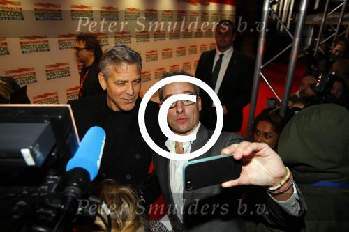 Amsterdam 26 januari 2016
Goed geld gala van de nationale postcode loterij in carre met als hoofdgast George Clooney.
Winston Gerschtanowitz interviewt hem