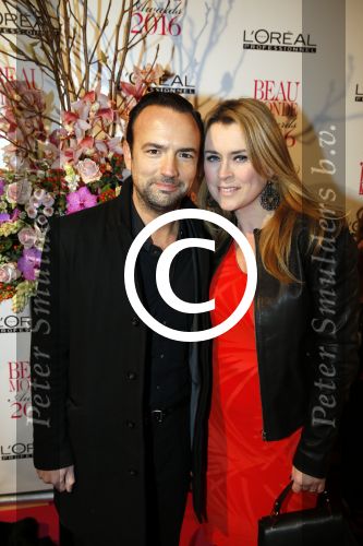 Amsterdam 18 januari 2016
Uitreiking Beau monde awards in het Amstel Hotel.
Gerard Ekdom met vrouw