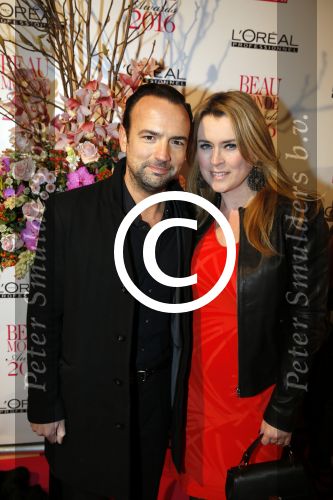 Amsterdam 18 januari 2016
Uitreiking Beau monde awards in het Amstel Hotel.
Gerard Ekdom met vrouw