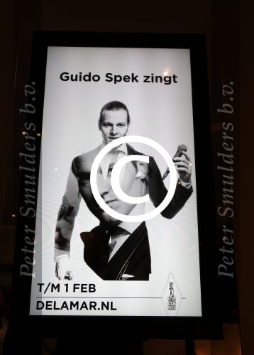 Amsterdam 1 februari 2016
Premiere Guido Spek in nieuwe de la mar theater.