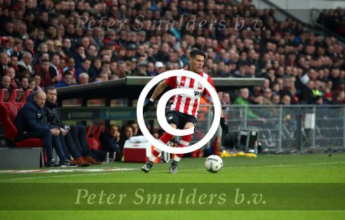 Eindhoven, 24 Januari 2016
PSV-FC Twente, eindstand 4-2  Kompetitie Seizoen 2015/2016
Hector Moreno scoort 1-0 en 2-0