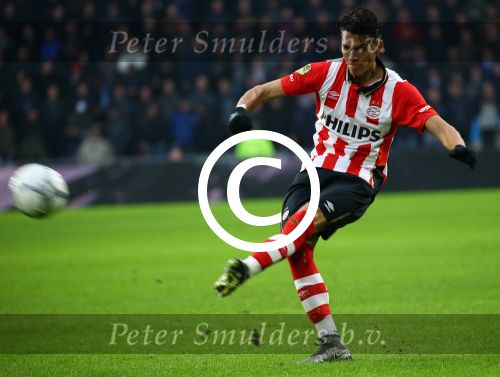 Eindhoven, 24 Januari 2016
PSV-FC Twente, eindstand 4-2  Kompetitie Seizoen 2015/2016
Hector Moreno