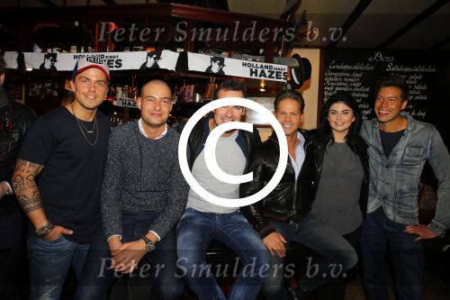Amsterdam 28 januari 2016 
Presentatie heel Holland zingt Hazes met aanwezig, Roxeanne Hazes Andre Hazes (met vriendin Monique) Jeroen v d Boom Lange Frans Danny de Munk en Sjors v d Panne.