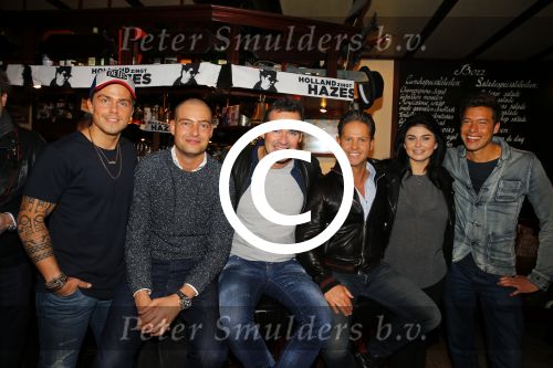 Amsterdam 28 januari 2016 
Presentatie heel Holland zingt Hazes met aanwezig, Roxeanne Hazes Andre Hazes (met vriendin Monique) Jeroen v d Boom Lange Frans Danny de Munk en Sjors v d Panne.