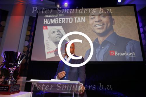 Hilversum 25 januari 2016
Humberto Tan wordt gekozen tot omroepman van het jaar in studio 21.