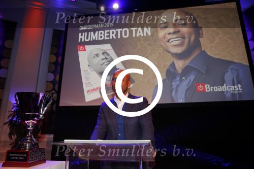 Hilversum 25 januari 2016
Humberto Tan wordt gekozen tot omroepman van het jaar in studio 21.