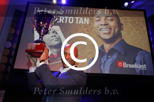 Hilversum 25 januari 2016
Humberto Tan wordt gekozen tot omroepman van het jaar in studio 21.