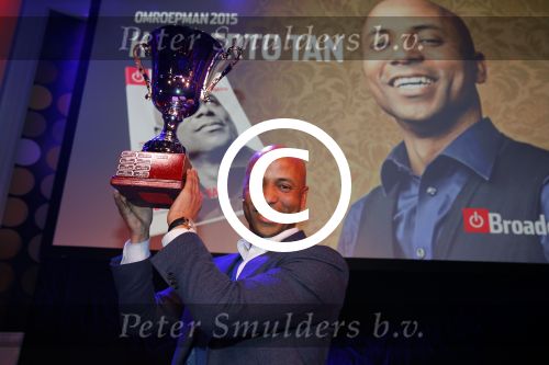 Hilversum 25 januari 2016
Humberto Tan wordt gekozen tot omroepman van het jaar in studio 21.