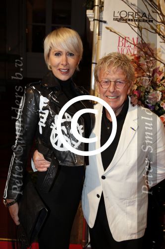 Amsterdam 18 januari 2016
Uitreiking Beau monde awards in het Amstel Hotel.
Jan en Monique des Bouvrie
