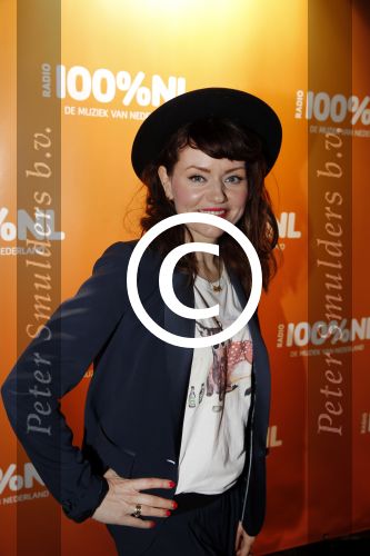 Uitgeest 2 februari 2016
Uitreiking 100% NL awards bij A9 studio\'s. Jennie Lena