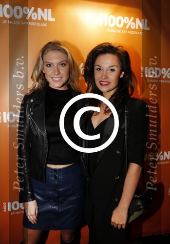 Uitgeest 2 februari 2016
Uitreiking 100% NL awards bij A9 studio\'s
Jessie Jazz Vuijck met Holly Brood