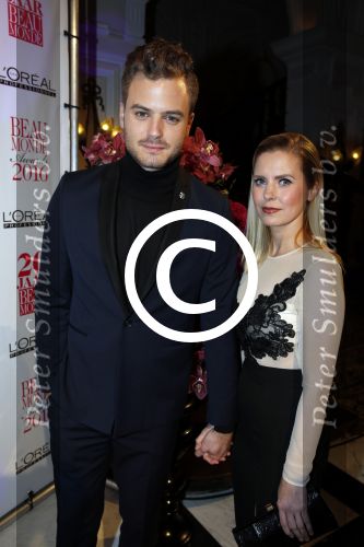 Amsterdam 18 januari 2016
Uitreiking Beau monde awards in het Amstel Hotel.
Jim bakkum met vrouw