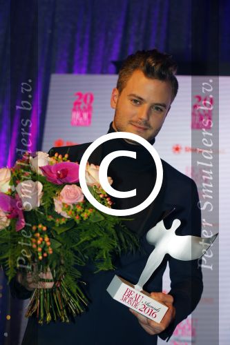 Amsterdam 18 januari 2016
Uitreiking Beau monde awards in het Amstel Hotel.
Jim bakkum met vrouw