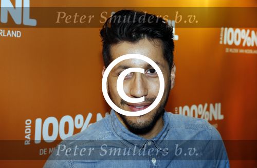 Uitgeest 2 februari 2016
Uitreiking 100% NL awards bij A9 studio\'s. Jody Bernal met zijn zwangere vrouw