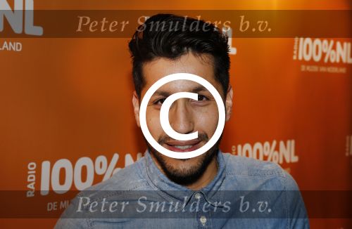 Uitgeest 2 februari 2016
Uitreiking 100% NL awards bij A9 studio\'s. Jody Bernal met zijn zwangere vrouw