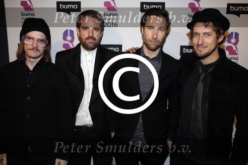 Hilversum 15 februari 2016
Buma awards in studio 21 op het mediapark. Kensington