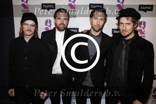 Hilversum 15 februari 2016
Buma awards in studio 21 op het mediapark. Kensington
