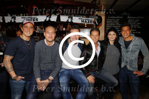 Amsterdam 28 januari 2016 
Presentatie heel Holland zingt Hazes met aanwezig, Roxeanne Hazes Andre Hazes (met vriendin Monique) Jeroen v d Boom Lange Frans Danny de Munk en Sjors v d Panne.