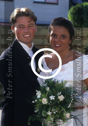 Boekel, 24 Oktober 1995
Trouwen Leontien Zijlaard v Moorsel met Michael Zijlaard