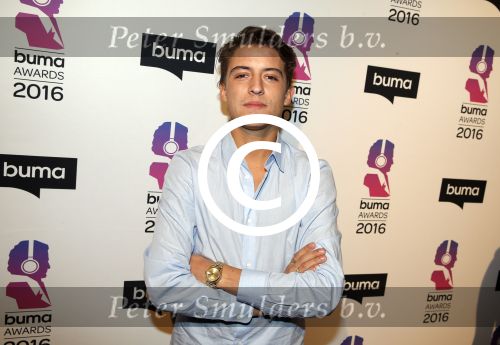 Hilversum 15 februari 2016
Buma awards in studio 21 op het mediapark. Lil Kleine