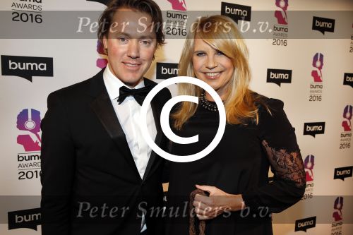 Hilversum 15 februari 2016
Buma awards in studio 21 op het mediapark.
Jeroen Rietbergen en Linda de Mol