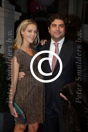 Amsterdam 18 januari 2016
Uitreiking Beau monde awards in het Amstel Hotel.
Liza Sips zwanger met haar vriend Ralph Manheim