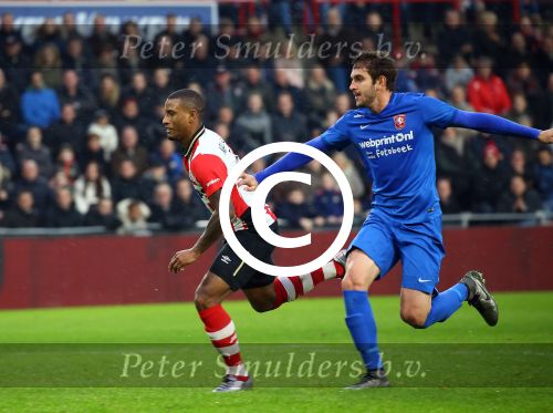 Eindhoven, 24 Januari 2016
PSV-FC Twente, eindstand 4-2  Kompetitie Seizoen 2015/2016
Luciano Narsingh