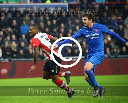 Eindhoven, 24 Januari 2016
PSV-FC Twente, eindstand 4-2  Kompetitie Seizoen 2015/2016
Luciano Narsingh