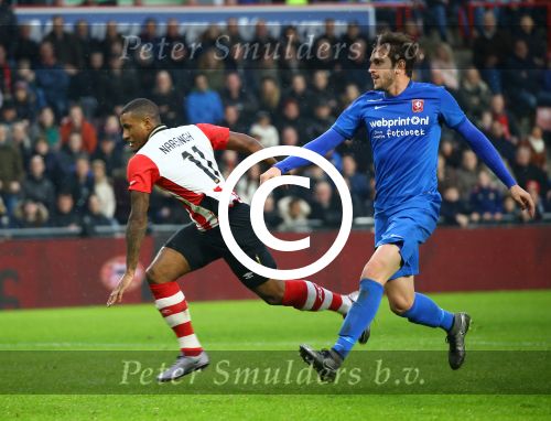 Eindhoven, 24 Januari 2016
PSV-FC Twente, eindstand 4-2  Kompetitie Seizoen 2015/2016
Luciano Narsingh