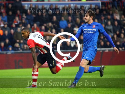 Eindhoven, 24 Januari 2016
PSV-FC Twente, eindstand 4-2  Kompetitie Seizoen 2015/2016
Luciano Narsingh