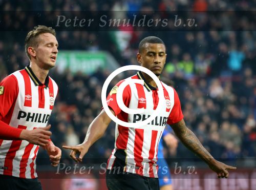 Eindhoven, 24 Januari 2016
PSV-FC Twente, eindstand 4-2  Kompetitie Seizoen 2015/2016
Luciano Narsingh