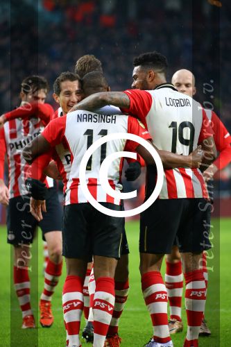 Eindhoven, 24 Januari 2016
PSV-FC Twente, eindstand 4-2  Kompetitie Seizoen 2015/2016
Luciano Narsingh