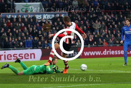 Eindhoven, 24 Januari 2016
Kompetitiewedstrijd PSV-FC Twente, eindstand 4-2
luuk de Jong
