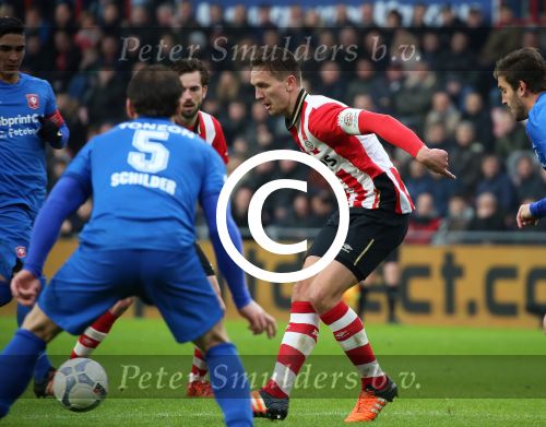 Eindhoven, 24 Januari 2016
Kompetitiewedstrijd PSV-FC Twente, eindstand 4-2
luuk de Jong
