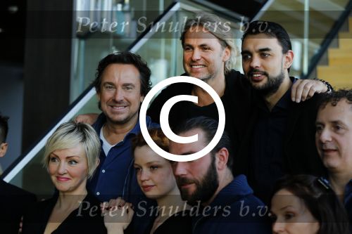 Amsterdam 25 januari 2016
Presentatie cast SKY . Musical van John Ewbank Marco Borsato en Robin de Levita .
oa Matteo v d Grijn Joel de Tombe en Lisse Knapen.