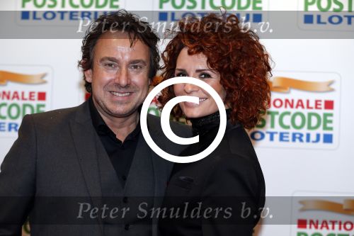 Amsterdam 26 januari 2016
Goed geld gala van de nationale postcode loterij in carre met als hoofdgast George Clooney.
Marco en Leontine Borsato