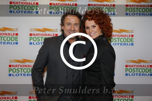 Amsterdam 26 januari 2016
Goed geld gala van de nationale postcode loterij in carre met als hoofdgast George Clooney.
Marco en Leontine Borsato