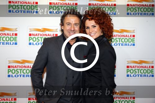 Amsterdam 26 januari 2016
Goed geld gala van de nationale postcode loterij in carre met als hoofdgast George Clooney.
Marco en Leontine Borsato