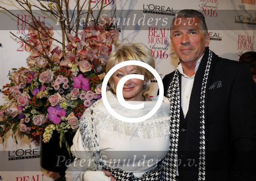 Amsterdam 18 januari 2016
Uitreiking Beau monde awards in het Amstel Hotel.
Marian Strijbosch met ...