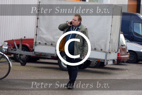 Amsterdam 22 januari 2016
Martijn Fischer bellend op straat