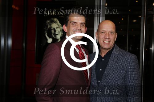 Amsterdam 3 februari 2016
Premiere Simone Kleinsma in het nieuwe de la mar theater.
Maurice Wijnen en partner Ronald den Ouden