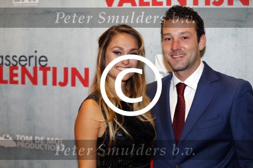 Amsterdam, 26 Januari 2016 Premiere Valentijn
Melody Klaver met partner