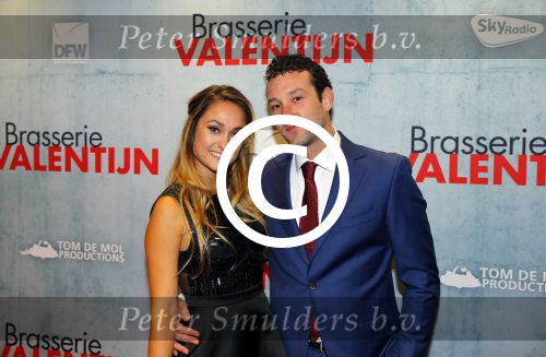 Amsterdam, 26 Januari 2016 Premiere Valentijn
Melody Klaver en partner Floris