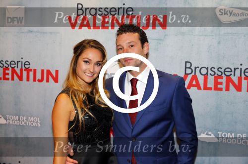 Amsterdam, 26 Januari 2016 Premiere Valentijn
Melody Klaver en partner Floris