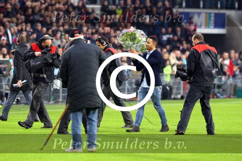 Eindhoven, 24 Januari 2016
PSV-FC Twente, eindstand 4-2  Kompetitie Seizoen 2015/2016
Afscheid Memphis Depay van het PSV Publiek
