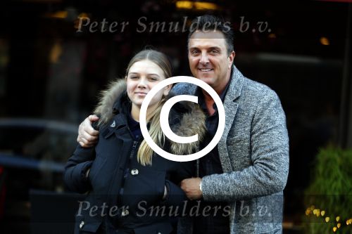 Amsterdam 2 februari 2016
Mick Harren met zijn dochter op straat